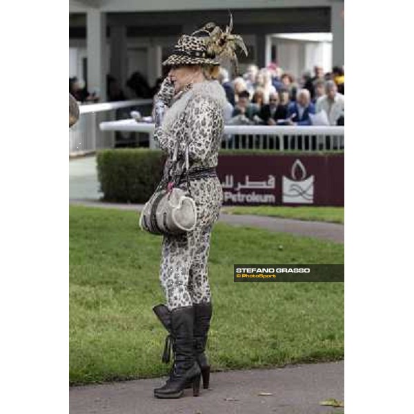 Paris - Longchamp racecourse - Fashion at the Qatar Prix de l\'Arc de Triomphe Paris, 7th oct.2012 ph.Stefano Grasso