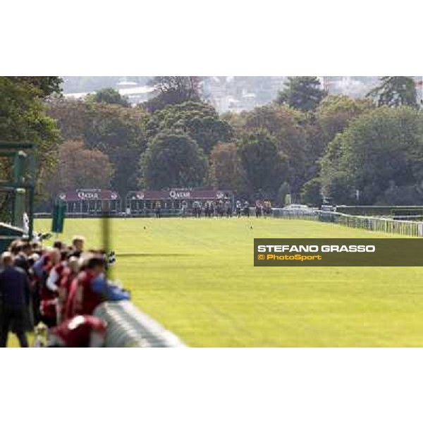 Paris - Longchamp racecourse - Gerard Mosse on Wizz Kid wins the Qatar Prix de l\'Abbaye de Longchamp Paris, 7th oct.2012 ph.Stefano Grasso