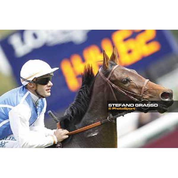 Paris - Longchamp racecourse - Olivier Peslier on Silasol winner of the Prix MArcel Boussac Paris, 7th oct.2012 ph.Stefano Grasso