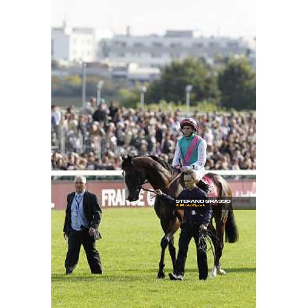 Paris - Longchamp racecourse - The parade of the Qatar Prix de l\'Arc de Triomphe - Sea Moon Paris, 7th oct.2012 ph.Stefano Grasso