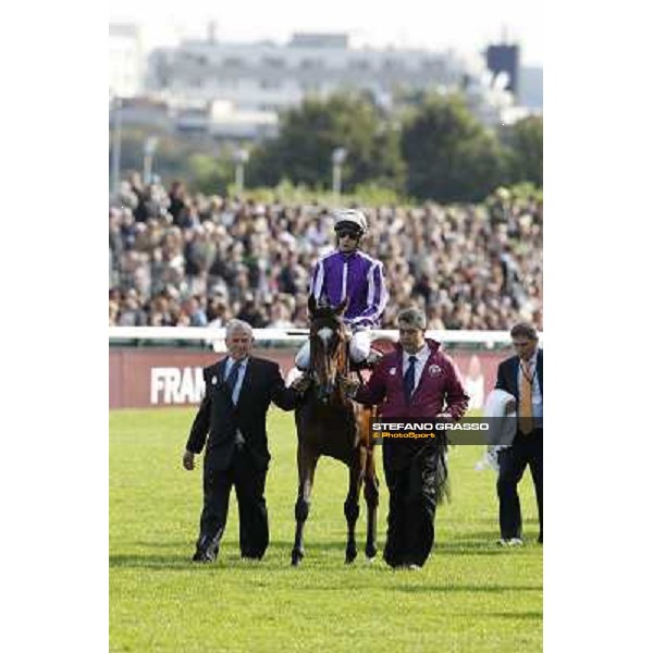 Paris - Longchamp racecourse - The parade of the Qatar Prix de l\'Arc de Triomphe - St Nicholas Abbey Paris, 7th oct.2012 ph.Stefano Grasso