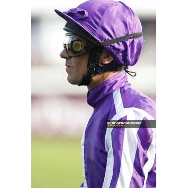 Paris - Longchamp racecourse - The parade of the Qatar Prix de l\'Arc de Triomphe - Frankie Dettori on Camelot Paris, 7th oct.2012 ph.Stefano Grasso