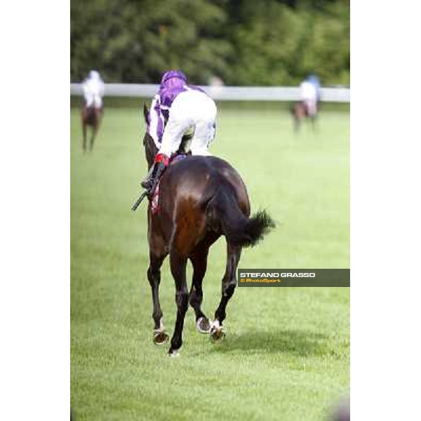 Paris - Longchamp racecourse - The parade of the Qatar Prix de l\'Arc de Triomphe - Frankie Dettori on Camelot Paris, 7th oct.2012 ph.Stefano Grasso