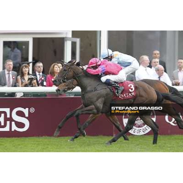 Paris - Longchamp racecourse - William Buick on Gordon Lord Byron wins the Prix de la Foret beating Penitent Paris, 7th oct.2012 ph.Stefano Grasso