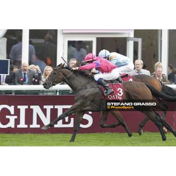 Paris - Longchamp racecourse - William Buick on Gordon Lord Byron wins the Prix de la Foret beating Penitent Paris, 7th oct.2012 ph.Stefano Grasso