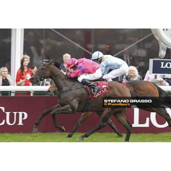 Paris - Longchamp racecourse - William Buick on Gordon Lord Byron wins the Prix de la Foret beating Penitent Paris, 7th oct.2012 ph.Stefano Grasso