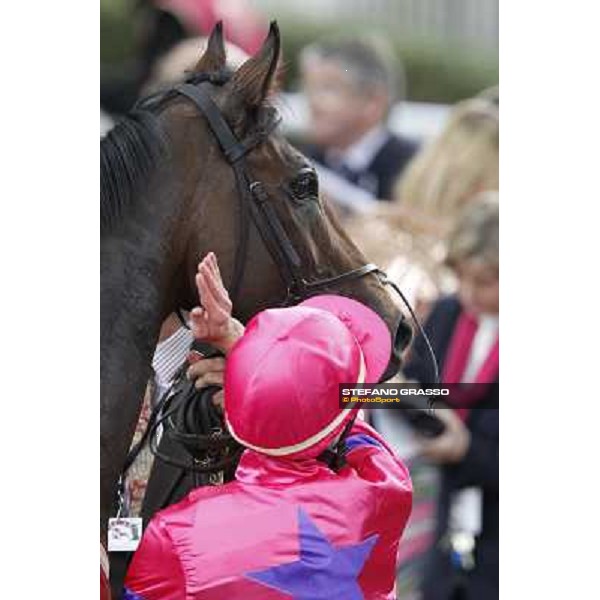 Paris - Longchamp racecourse - William Buick on Gordon Lord Byron after winning the Prix de la Foret Paris, 7th oct.2012 ph.Stefano Grasso