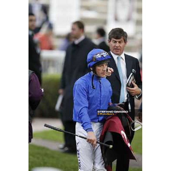 Paris - Longchamp racecourse - Frankie Dettori and Simon Crisford Paris, 7th oct.2012 ph.Stefano Grasso