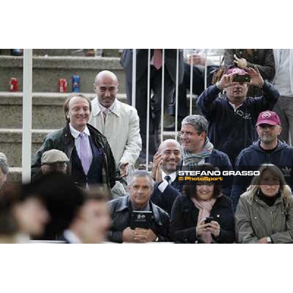 Italian supporters of Umberto Rispoli Paris, 7th oct.2012 ph.Stefano Grasso