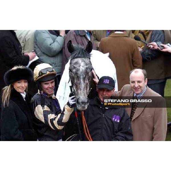 the connection of Arcalis winner of The Letheby \' Christopher Supreme Novice\'s Hurdle Race Cheltenham, The Festival 1st day - 15th march 2005 ph. Stefano Grasso