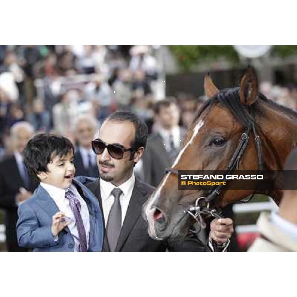 Paris - Longchamp racecourse congratulations for Olympic Glory Paris, 7th oct.2012 ph.Stefano Grasso