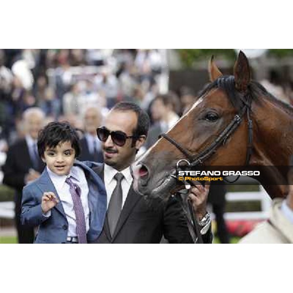 Paris - Longchamp racecourse congratulations for Olympic Glory Paris, 7th oct.2012 ph.Stefano Grasso