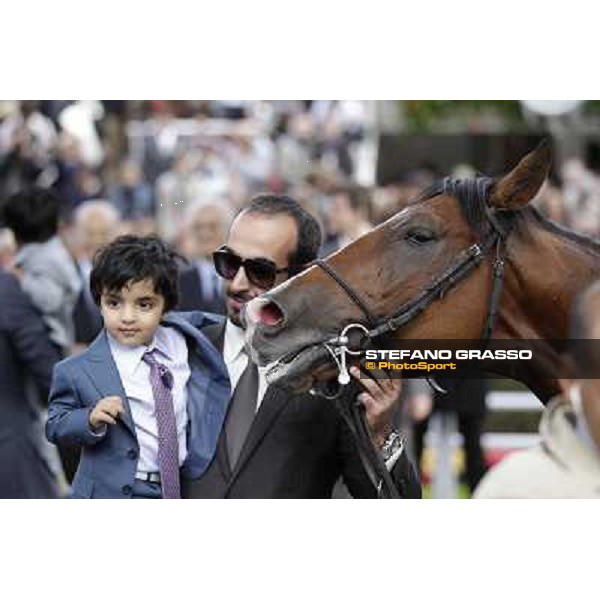 Paris - Longchamp racecourse congratulations for Olympic Glory Paris, 7th oct.2012 ph.Stefano Grasso