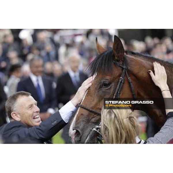Paris - Longchamp racecourse congratulations for Olympic Glory Paris, 7th oct.2012 ph.Stefano Grasso
