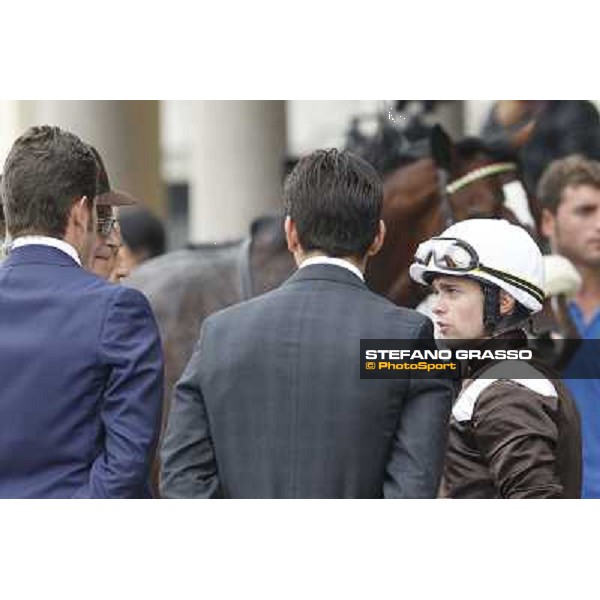 Stefano Botti and Umberto Rispoli Milano - San Siro racecourse, 13th oct.2012 ph.Stefano Grasso