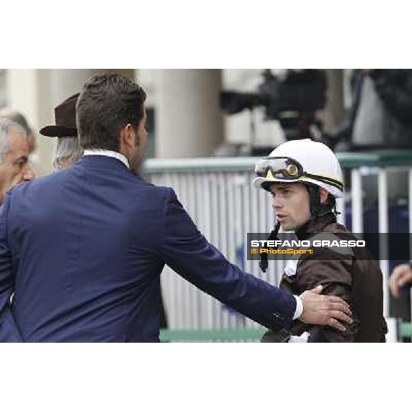 Stefano Botti and Umberto Rispoli Milano - San Siro racecourse, 13th oct.2012 ph.Stefano Grasso