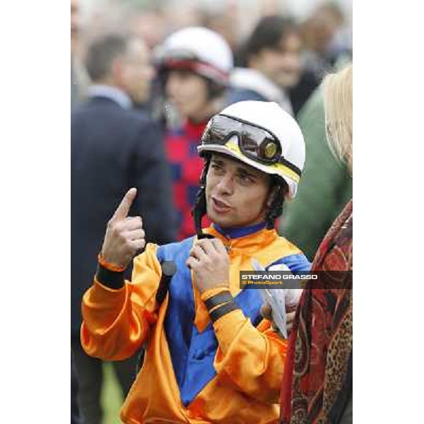 Umberto Rispoli Milano - San Siro racecourse, 13th oct.2012 ph.Stefano Grasso