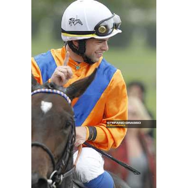 Umberto Rispoli Milano - San Siro racecourse, 13th oct.2012 ph.Stefano Grasso