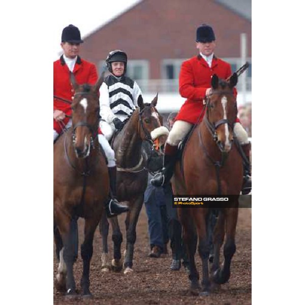 coming back for Barry Geraghty with Moscow Flyer after the triumph in the Queen Mother Champion Steeple Chase Cheltenham - The Festival 2nd day 16 march 2005 ph. Stefano Grasso