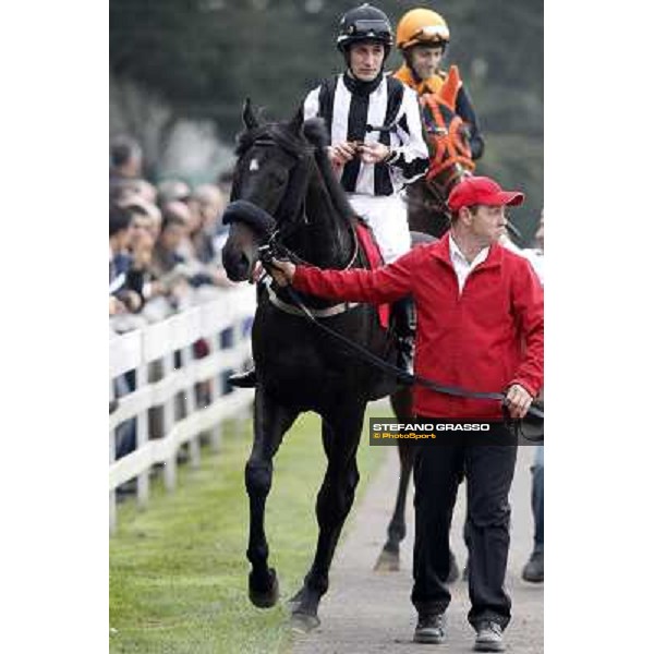 Mirco Demuro on Nabucco Milano - San Siro racecourse, 13th oct.2012 ph.Stefano Grasso