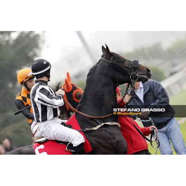 Mirco Demuro on Nabucco Milano - San Siro racecourse, 13th oct.2012 ph.Stefano Grasso