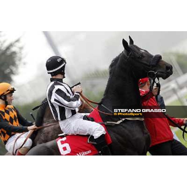 Mirco Demuro on Nabucco Milano - San Siro racecourse, 13th oct.2012 ph.Stefano Grasso