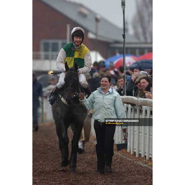 returning back home for Trabolgan winner of The Royal \' Sunalliance Steeple Chase Cheltenham - The Festival 2nd day 16 march 2005 ph. Stefano Grasso