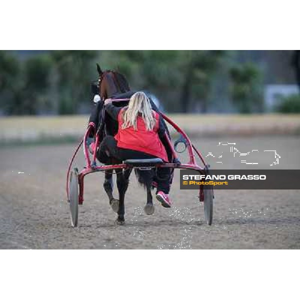 Tommaso di Lorenzo and Looney Tunes wint the Gran Premio Freccia d\'Europa Rome-Tordivalle racecourse,27th oct.2012 ph.Stefano Grasso