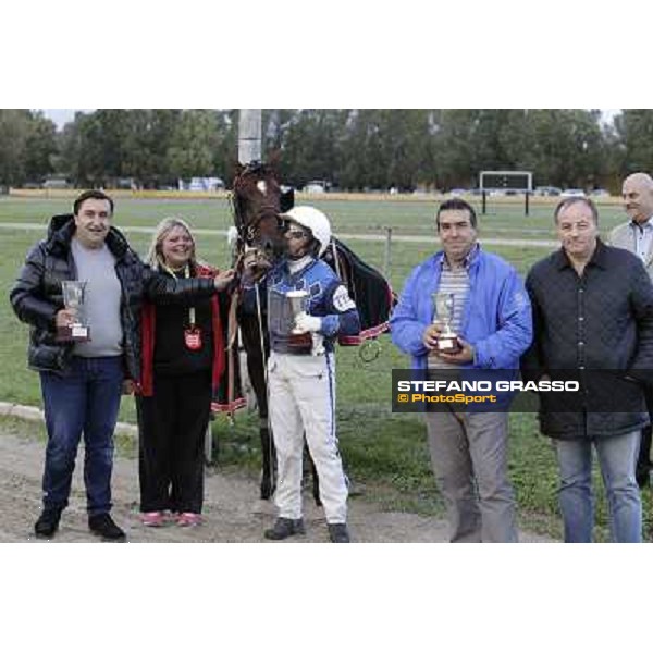 Tommaso di Lorenzo and Looney Tunes wint the Gran Premio Freccia d\'Europa Rome-Tordivalle racecourse,27th oct.2012 ph.Stefano Grasso