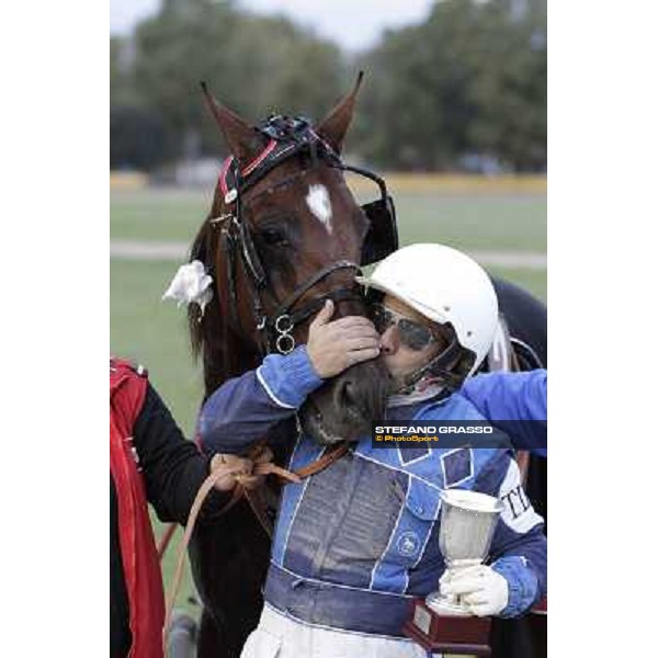 Tommaso di Lorenzo and Looney Tunes wint the Gran Premio Freccia d\'Europa Rome-Tordivalle racecourse,27th oct.2012 ph.Stefano Grasso