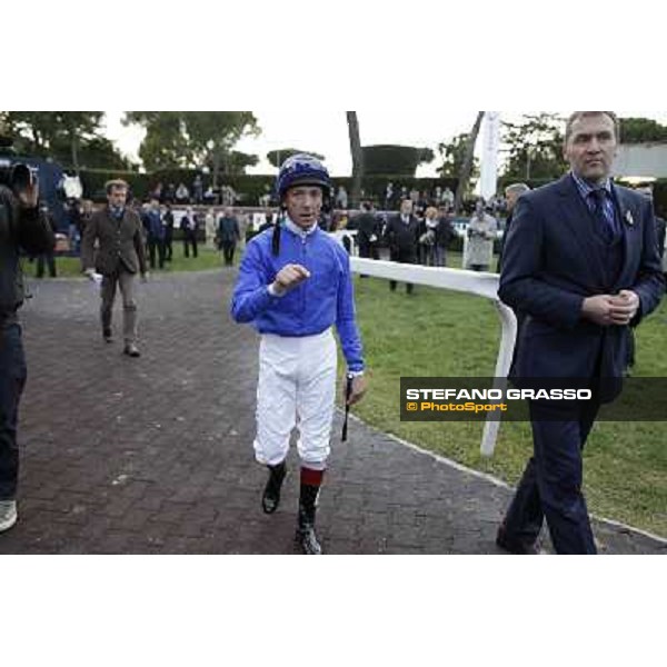 Frankie Dettori before the Gran Premio Longines Lydia Tesio Roma - Capannelle racecourse,28th oct.2012 ph.Stefano Grasso