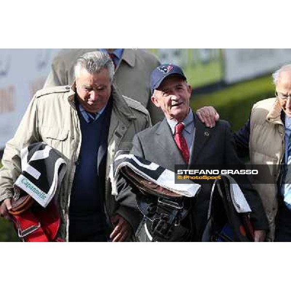 Giuseppe Botti and Giorgio Pucciatti Roma - Capannelle racecourse,28th oct.2012 ph.Stefano Grasso