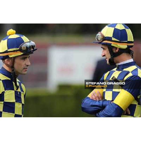Dario Vargiu and Fabio Branca Roma - Capannelle racecourse,28th oct.2012 ph.Stefano Grasso