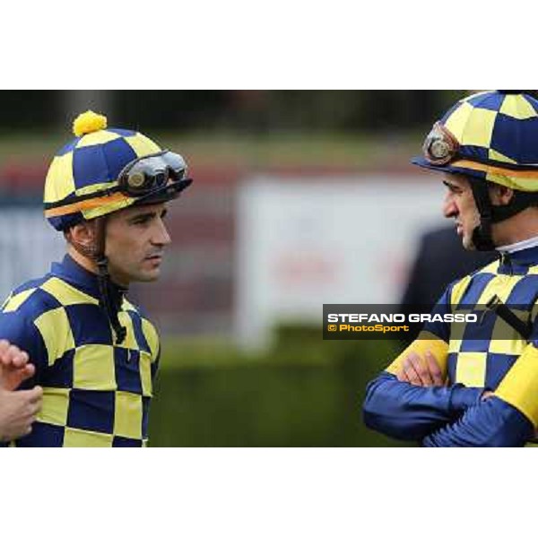 Dario Vargiu and Fabio Branca Roma - Capannelle racecourse,28th oct.2012 ph.Stefano Grasso