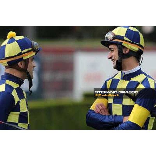Dario Vargiu and Fabio Branca Roma - Capannelle racecourse,28th oct.2012 ph.Stefano Grasso