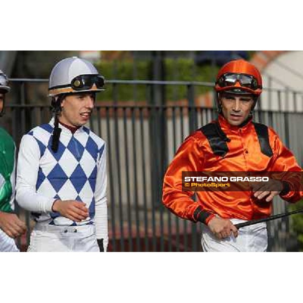 Cristian Demuro and Dario Vargiu Roma - Capannelle racecourse,28th oct.2012 ph.Stefano Grasso