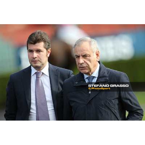 Stefano and Alduino Botti Roma - Capannelle racecourse,28th oct.2012 ph.Stefano Grasso