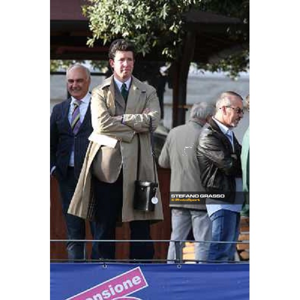 Mike Delzangles at the Gran Premio Longines Lydia Tesio Roma - Capannelle racecourse,28th oct.2012 ph.Stefano Grasso
