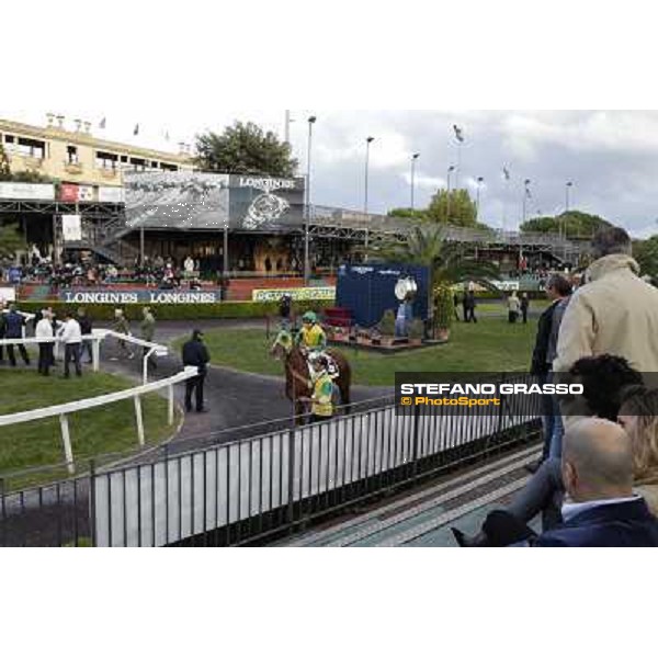 The paddock Roma - Capannelle racecourse,28th oct.2012 ph.Stefano Grasso