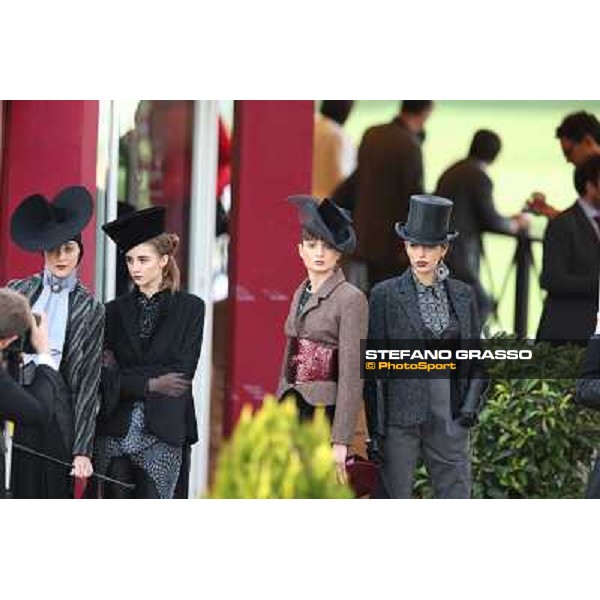 Fashion at the Gran Premio Longines Lydia Tesio Roma - Capannelle racecourse,28th oct.2012 ph.Stefano Grasso