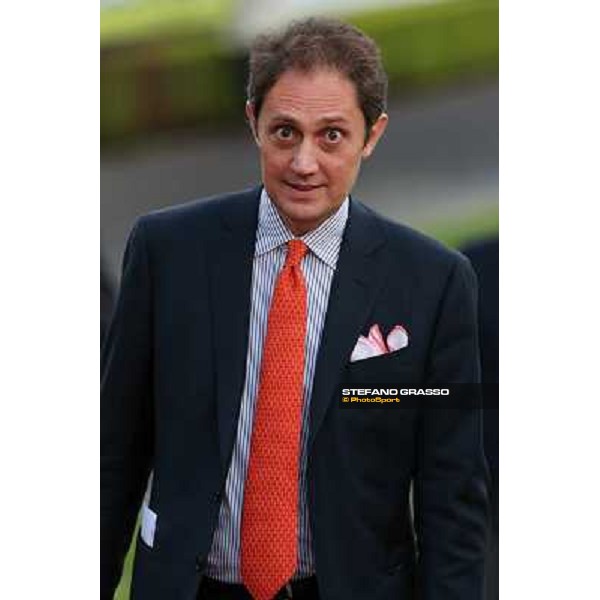Riccardo Cantoni before the Premio Longines Lydia Tesio Roma - Capannelle racecourse,28th oct.2012 ph.Stefano Grasso