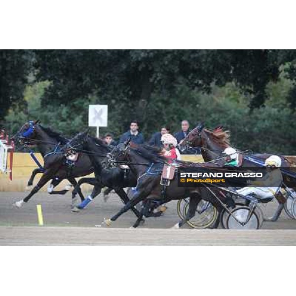 Mack Grace Sm during the start of the Gran Premio Freccia d\'Europa Rome-Tordivalle racecourse,27th oct.2012 ph.Stefano Grasso