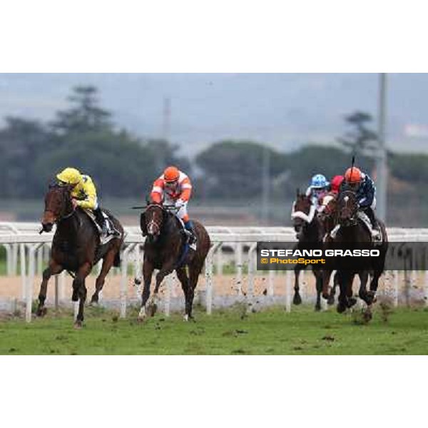 Stephane Pasquier with King Air wins the Premio Ribot at Capannelle racecourse Rome - Capannelle racecourse, 4th nov.2012 ph.Stefano Grasso