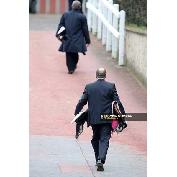 Trainers Rome- Capannelle racecourse,4th nov.2012 ph.Stefano Grasso