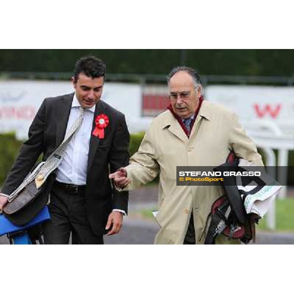 Endo Botti and Roberto Brogi Rome- Capannelle racecourse,4th nov.2012 ph.Stefano Grasso