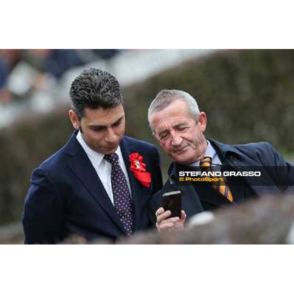 Giorgio Pucciatti and Alessandro Botti Rome- Capannelle racecourse,4th nov.2012 ph.Stefano Grasso