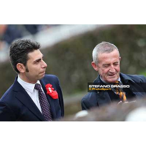 Giorgio Pucciatti and Alessandro Botti Rome- Capannelle racecourse,4th nov.2012 ph.Stefano Grasso