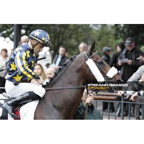 Dario Vargiu and Malossol Rome- Capannelle racecourse,4th nov.2012 ph.Stefano Grasso