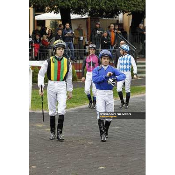M.Harley on Durban Thunder Rome- Capannelle racecourse,4th nov.2012 ph.Stefano Grasso