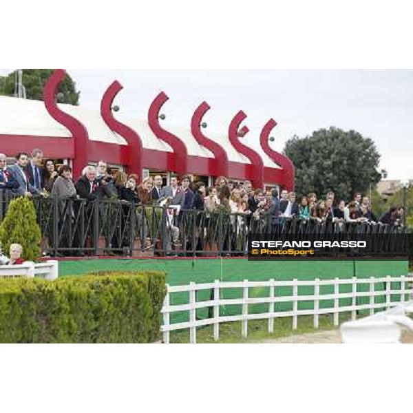 Guests and racegoers Rome- Capannelle racecourse,4th nov.2012 ph.Stefano Grasso